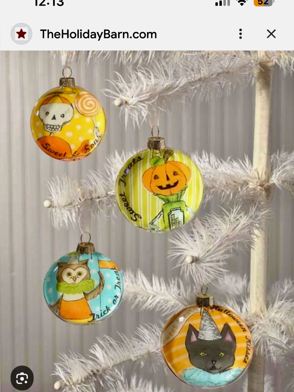 Bethany Lowe Sweet Treats Glass Disc Ornaments. Sold out and HTF! Excellent!